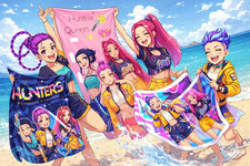 Asciugamano spiaggia anime - asciugamano,