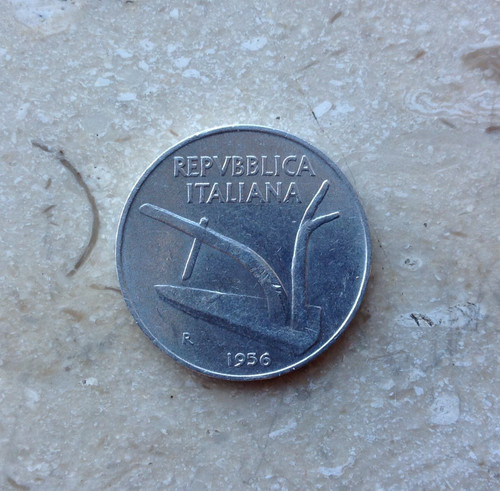 Lire 1956 spiga italia - spiga,