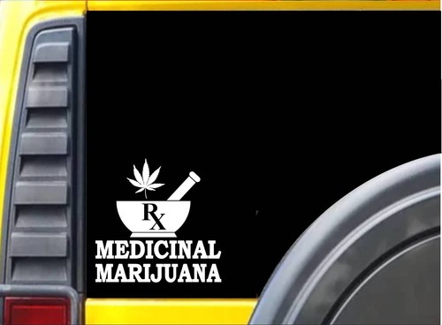 Adesivo decalcomania marijuana