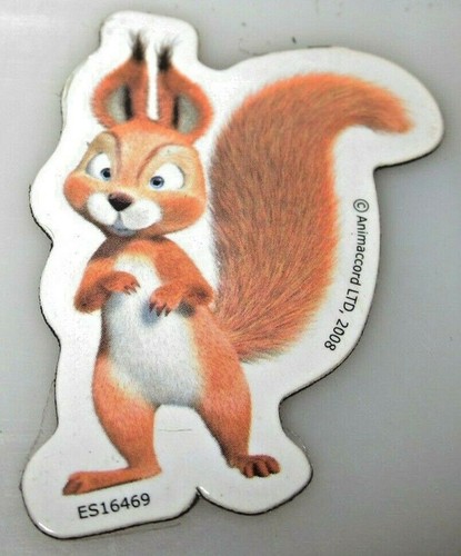 Masha squirrel bear magnet - squirrel,