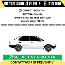 Tagliando per TOYOTA Corolla