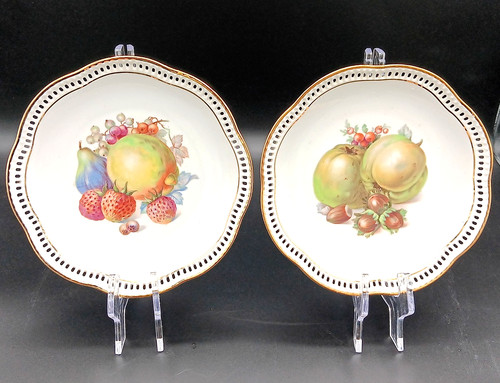 Piatti frutta porcellana