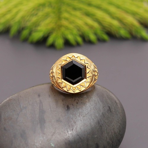 Anello onice nera - anello,