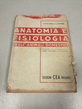 Libro Anatomia e Fisiologia degli Animali Domestici 1943