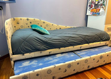 letto singolo con letto