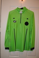 Divisa arbitro calcio decisione finale nuovo stile verde manica lunga