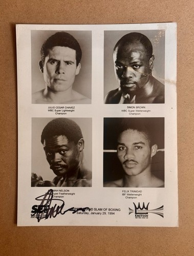 Foto promozionale boxe - , firmata