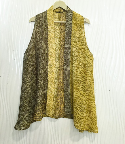 Giacca corta kimono senza