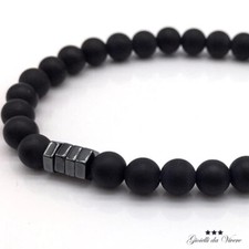 BRACCIALE PIETRE DURE UOMO