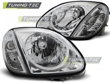 Coppia Fari Fanali Anteriori Tuning Mercedes benz R170 SLK 1996 -  2004 Cromato