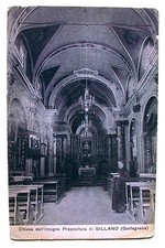 Chiesa dell'Insigne Prepositura di SILLANO (Garfagnana) [picc. b/n viagg.]