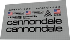 Set decalcomanie Cannondale