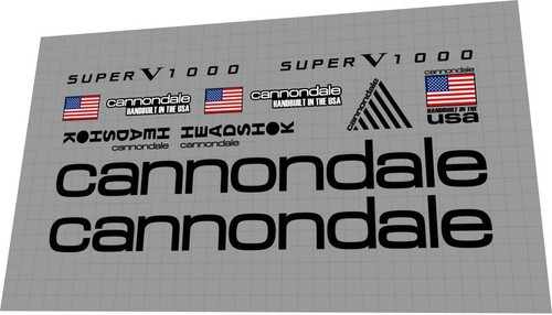 Set decalcomanie cannondale - set,