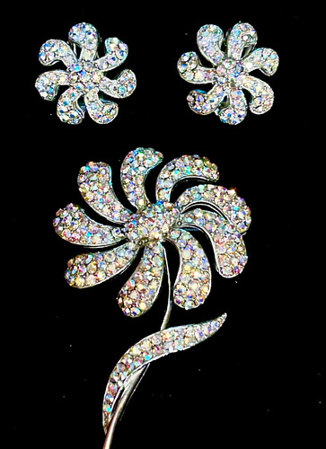 Set orecchini spilla clip - set, e