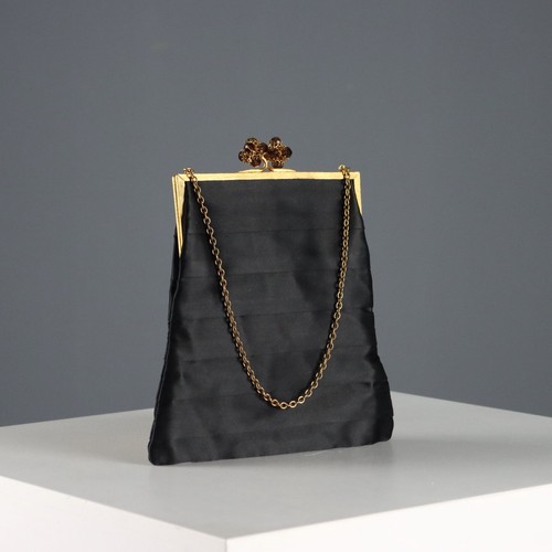 Borsetta sera vintage raso - borsetta,