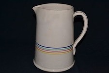 STUPENDA BROCCA IN COTTO SMALTATO E DIPINTO MEDIA