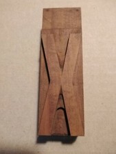 CARATTERI TIPOGRAFICI IN LEGNO