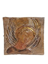 Mario Porcu' Angelo Angioletto Ceramica Lustro ALBISSOLA