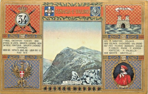 Reggimento italiano - reggimento, 34°