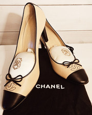CHANEL decolte donna beige