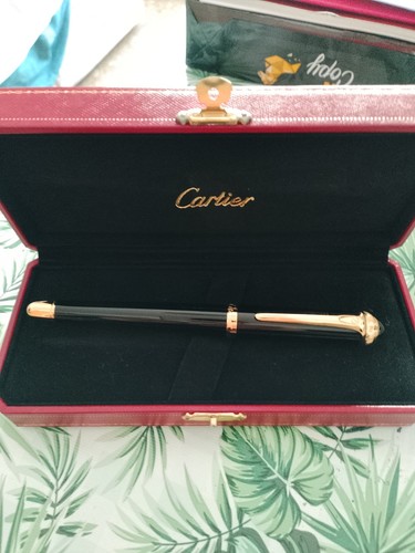 Cartier penna roller nera - cartier, r