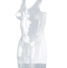 BUSTO DONNA TRASPARENTE PORTA