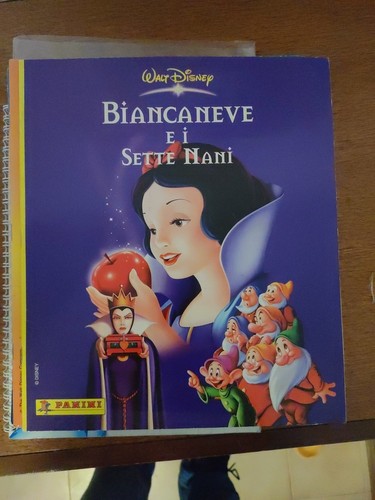 Album panini biancaneve i - biancaneve, e