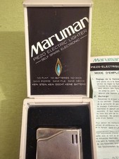 Accendino a gas Maruman Silver