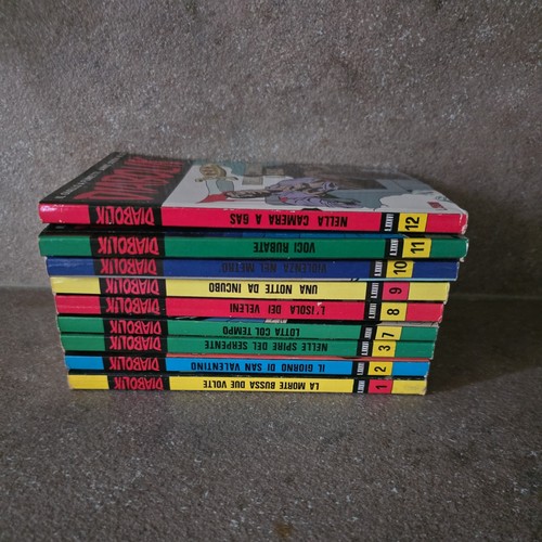 Lotto fumetti diabolik 1997 - diabolik,