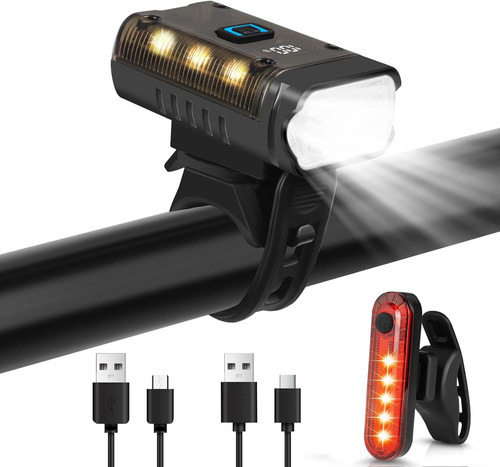 Luci bicicletta led faro - luci,