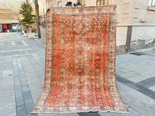 Tappeto turco vintage Oushak