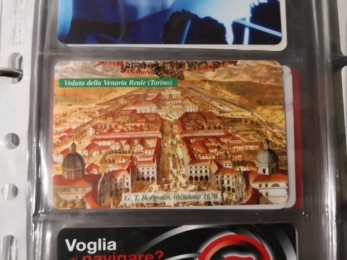Scheda telefonica venaria - scheda,