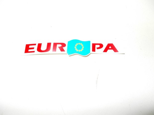 Targhetta anteriore europa - anteriore,