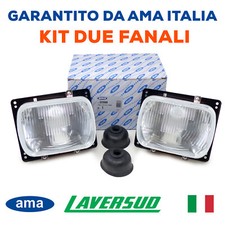 Kit Coppia Fanali Fari Proiettori per Trattore Fiat New Holland Rif. 5138349