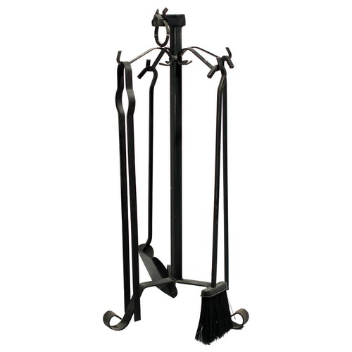 Trespolo ferro battuto con - trespolo,
