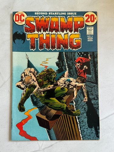 Swamp thing copertina - swamp, (1973)