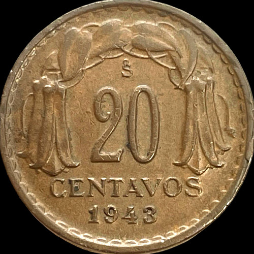 1943 cile centavos - 1943,