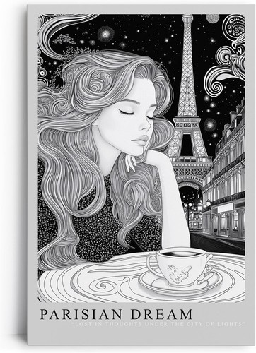 Quadro tela parisian - quadro, dream