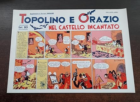 Topolino orazio nel castello - nel,