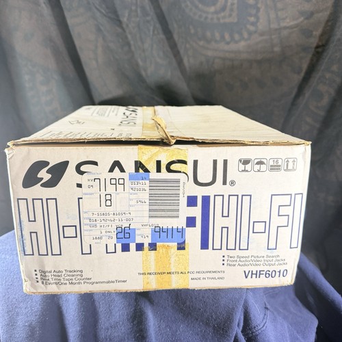 Nuovo sansui vcr - vcr, teste