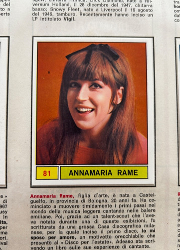 Figurina annamaria rame - n.81,