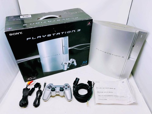 Ps3 argento satinato 40gb - ps3,