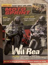 Moto Sprint N. 17 2010 Husqvarna Cross 450 Harley Davidson Xr 1200 X