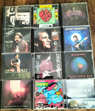 Lotto 12 CD Classic Rock Folk Blues Indie Anni  70 80 90 con Rarità come da Foto