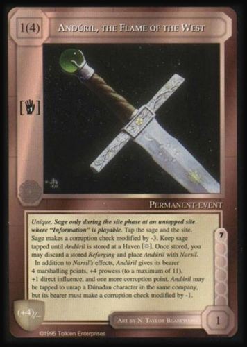 Anduril the flame - flame, of