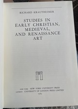 Richard Krautheimer / Studies