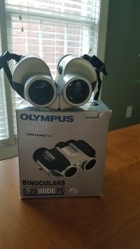 Binocolo olympus ampia vista - binocolo, olympus,