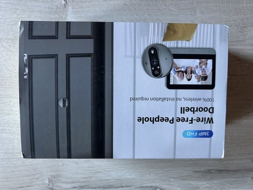 Smarstar 3mp peephole doorbell - smarstar,