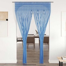 vidaXL Tenda Macramè Blu