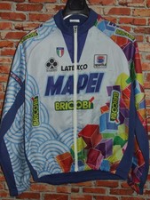 MAPEI LATEXCO SPORTFUL MAGLIA BICI GIACCA JACKET CICLISMO PILE SINTETICO tg. XXL